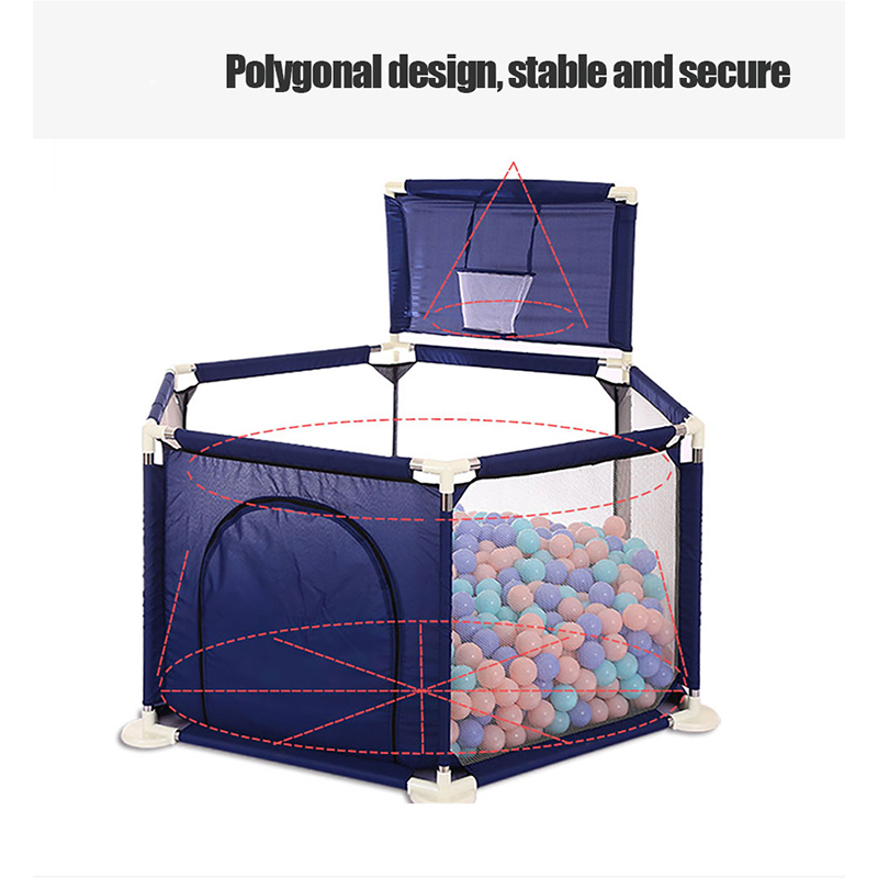 IMBABY Playpen Fence Folding Safety Barrier 0-6 Years Old Children Playground Kids Game Tent Shelter For Infants Holiday Gift