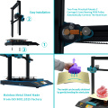 Twotrees 3D Printer Bluer Plus PEI BMG TMC2209 I3 Upgrade Magnetic Touch Screen Printing Masks Resume Power Failure Dual Z Axis