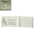 DoreenBeads Cotton Woven Printed Garment Labels Tags DIY Scrapbooking Craft Rectangle & Green, 10 PCs