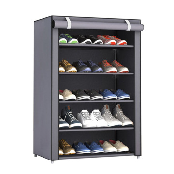 3/4/5 Layers Dustproof Shoe Rack Large Non-Woven Fabric Shoe Stands Organizer Shoes Storage Home Shoes Rack Holder Shelf Cabinet