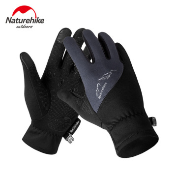 2018 Outdoor Sports Single-Sided Fleece Gloves Cold Warm Wear Touch Screen Running Gloves Male Female Winter Gloves NH17S004-T