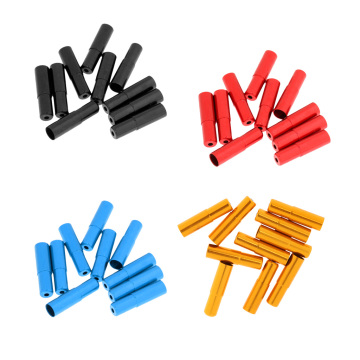 10Pcs Aluminum Alloy Bicycle Bike Shifter Brake Cable Housing End Caps Cover MTB Mountain Rode Bike Accessories