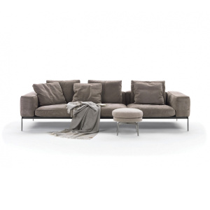 Flexform Lifesteel Sectional Sofa 3 Seater Version