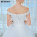 Sexy Backless Ball Gown Wedding Dress Sleeveless Vestido De Novia Lace Bridal Dresses 2020 Princess Wedding Gowns 2020