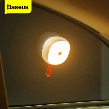 Baseus USB Solar Reading Lamp In-car Rechargeable LED Light USB Gadget For Home Bedroom Closet Kitchen Wardrobe Reading Light