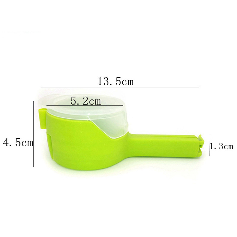 1pcs Household Food Snack Storage Seal Sealing Pour Bag Clips Sealer Clamp Food Bag Clip Kitchen Tool Home Food Close Clip Seal