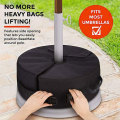 Outdoor Beach Tent Fixed Sandbag Round Wheel Sandbag Umbrella BaseWeightBag Shade Accessories