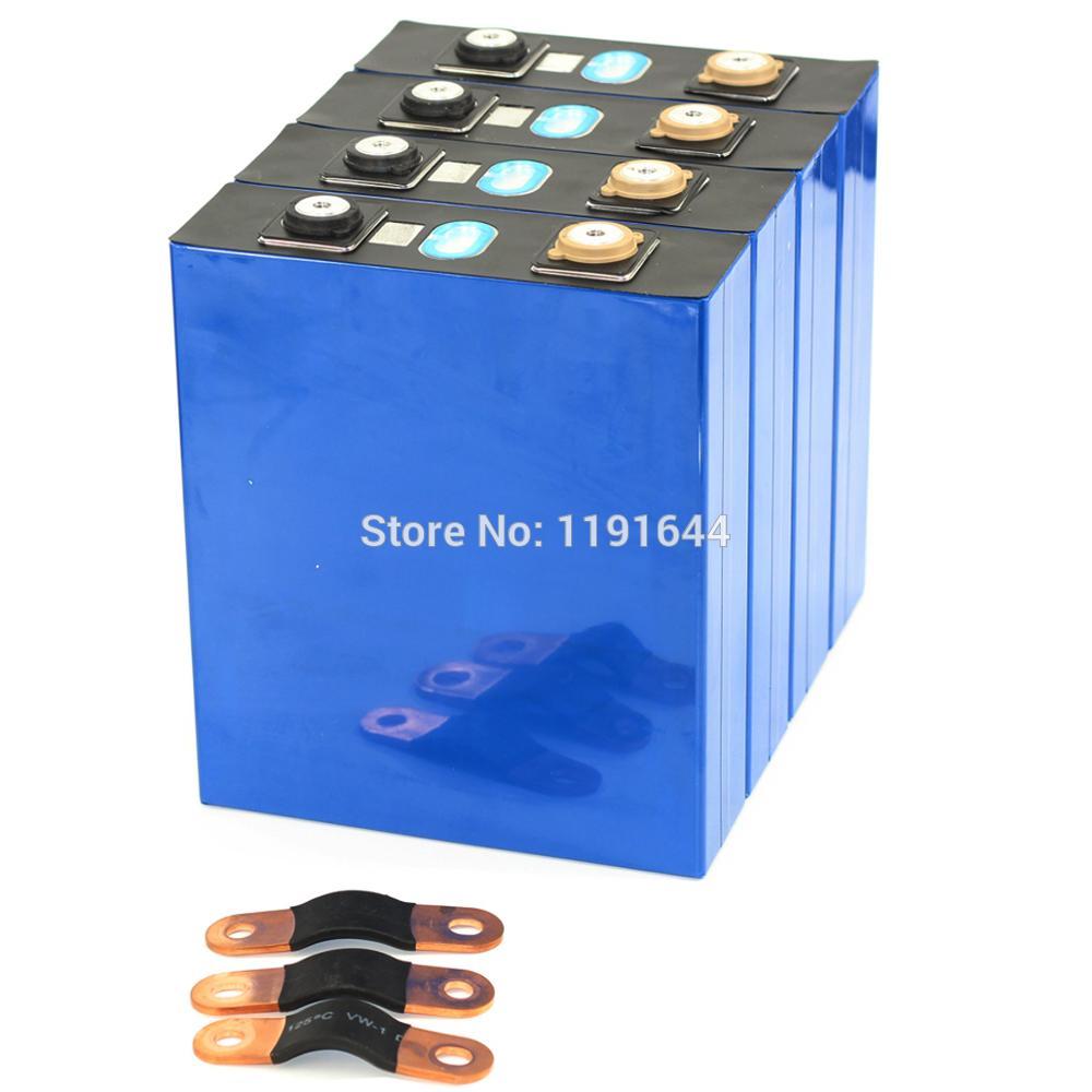 16PCS/LOT LiFePO4 3.2V 200Ah Battery With Busbars For Battery Pack 48v 200ah lifepo4