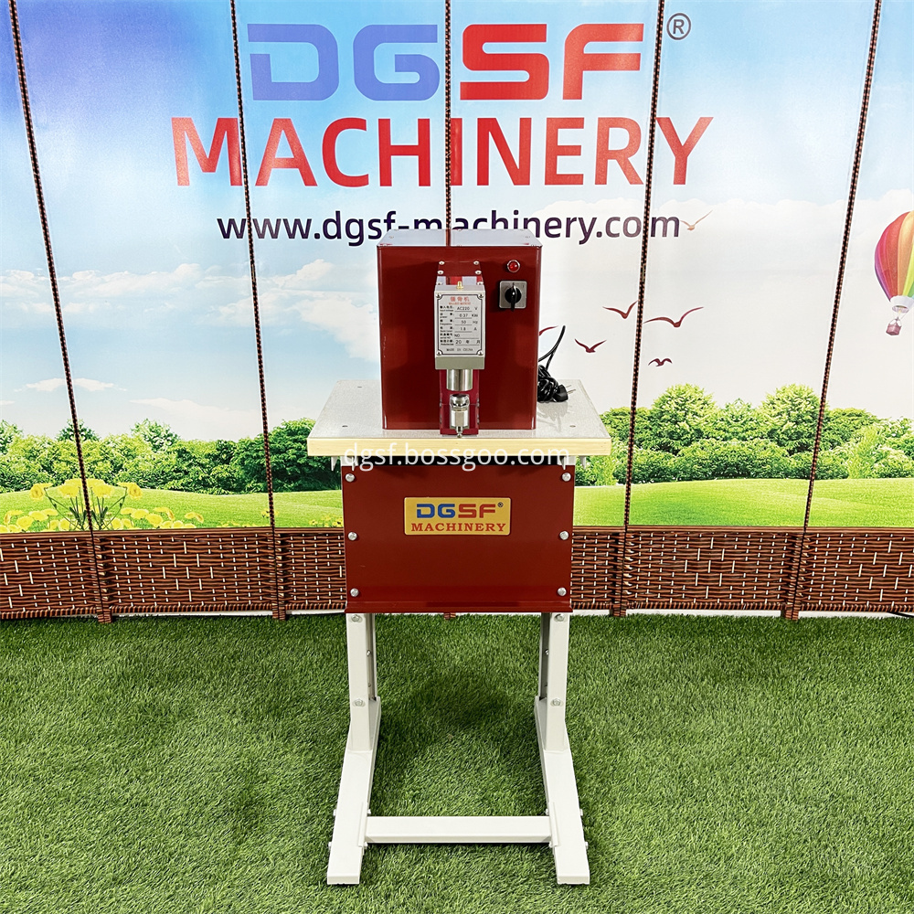 Leather Drilling Hammering Machine 1 Jpg