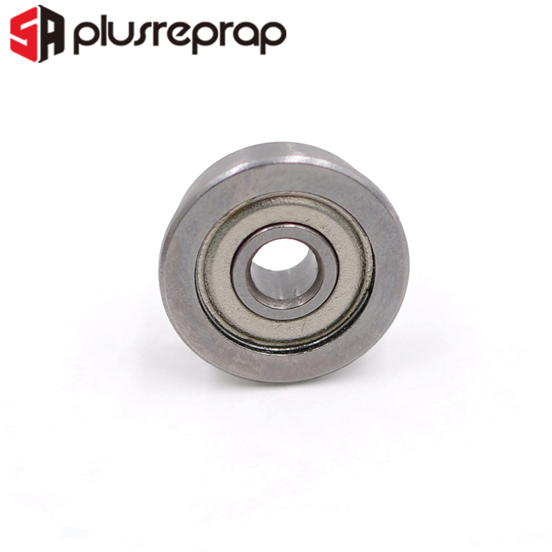 10PCS Flange Ball Bearings F623zz F624zz F625zz F604zz F606zz F688zz for 3D Printers Parts Deep Groove Pulley Wheel