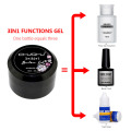 New 3in1 Nail GEL Glue Extension Builder Gel For Nail False Tips Nail Adhesive Tools Fast Extension UV Gel Nail Art Tip Manicure
