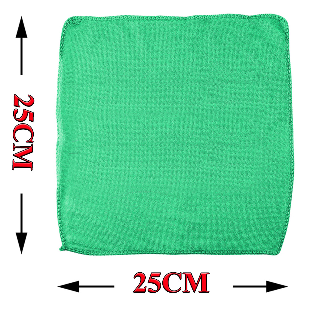 SALE Multipurpose 10PCS Microfiber Washcloth Car Care Cleaning Towels Soft Cloths Tool Accessories Wholesale Quick delivery CSV