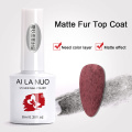 Matte Fur Top Coat