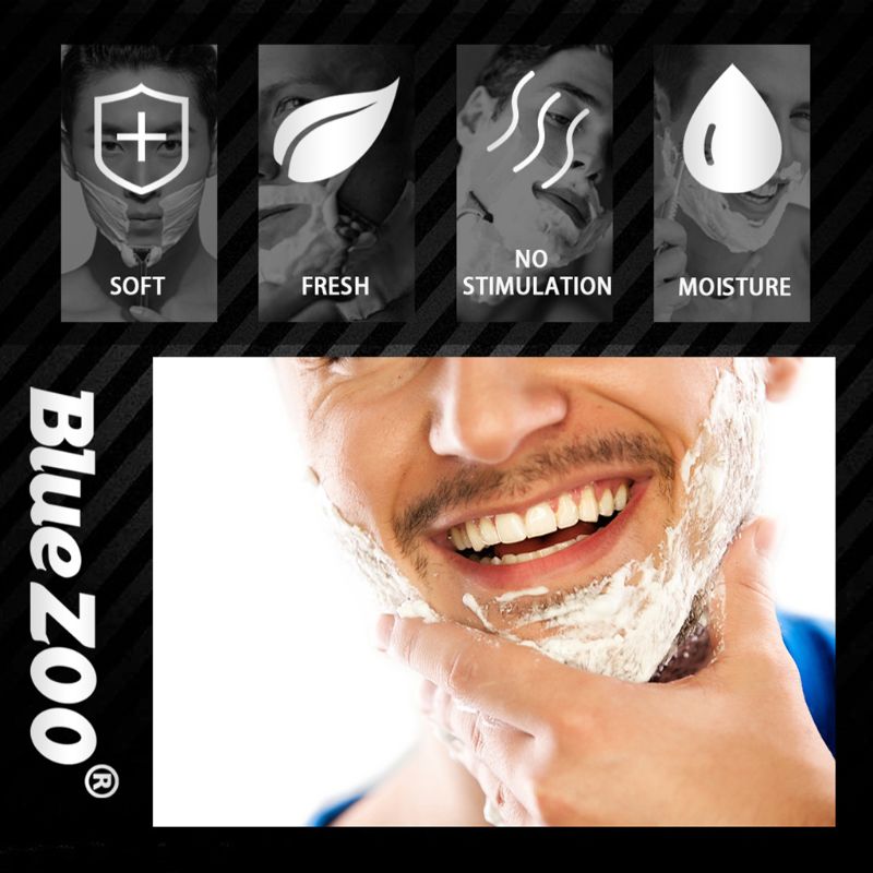 100g Professional Shaving Cream Shaving Soap Foaming Moisturizing Razor Deep Cleansing Barbering for Men Barber Care
