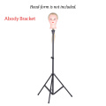 Adjustable Wig Stand Tripod Stand Hair Wig Head Mannequin Head Training Holder Hairdressing Clamp Hair Holder Salon Tools