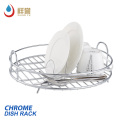 metal chrome dish holder single over dish kitchen storage dishes drying rack