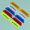 4PCS/set Car Door Stickers Universal Safety Warning Mark OPEN High Reflective Tape Auto Driving Safety Reflective Strips