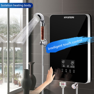 Electric Water Heaters Small 3-second Hot Shower for Household Use One-button Startup Temperature Setting