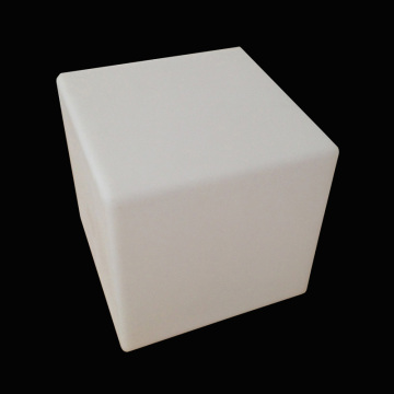 D25cm 30cm 35cm 40cm 43cm 50cm 60cm PE Cube Shell Case White PE Plastic Decoration Cube Stool Shell Case Outdoor Waterproof 1pc