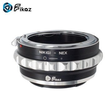 Fikaz Lens Mount Adapter Ring For Nikon G Mount F/AI/G Lens to Sony E-mount NEX NEX-3 NEX-3C NEX-3N NEX-5 Alpha a6000 a5000