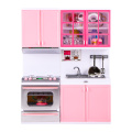 Mini Kitchen Toys Light-up & Sound Plastic Simulation Home Appliances House Toy Baby Girls Pretend Play Toys For Kids