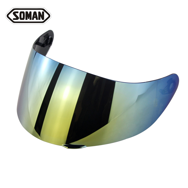 Soman Motorcycle Helmet 955 Visor Full Face Motorbike Helmet Parts&Accessoriess Fitting for SM955&SM960 Helmet
