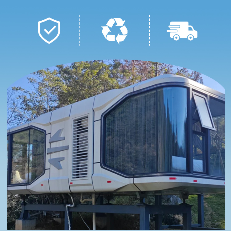 Luxury Space Capsule House