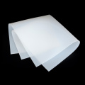 500x500mm Silicone rubber sheet transparent translucent plate mat high temperature resistance 100% pad