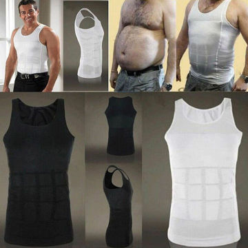 Men Body Shaper Slimming Trainer Shirt Tummy Waist Vest Lose Weight Underwear Boy Corset Tank