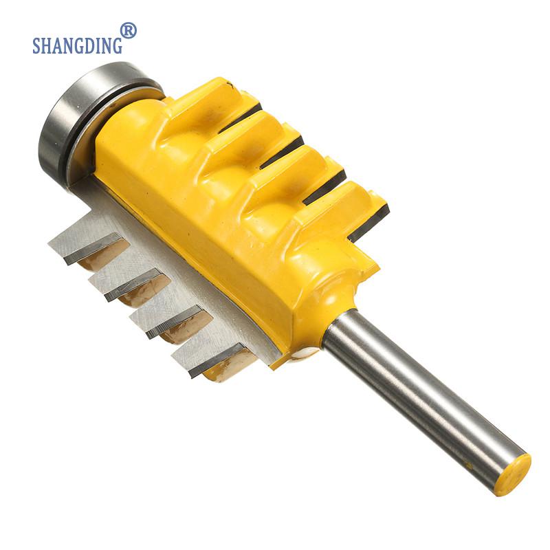 1/4&#39;&#39; Shank Alloy Mortise TemplateJoint And Rail Stile FingerGlueWood Router Bit1/4 Inch ShankWoodworking Machinery Tool