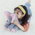 Baby Plush Stuffed Toys Plush Toys Animals Elephant Rabbit Soft Stuffed Animals Music Doll Children Girl Gifts Sleeping Toy 30cm