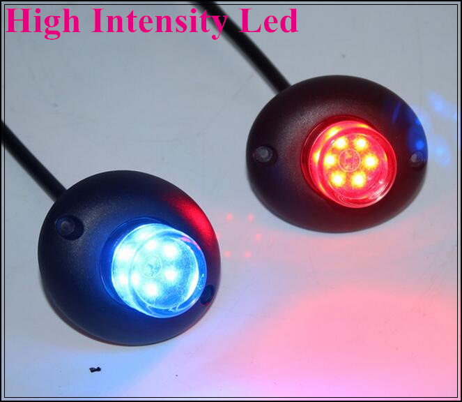 2heads+1 controller,Bright 12W Led car Hideaway strobe lights,grill warning light,emergency light,20 flash,waterproof