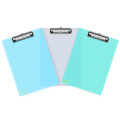 A4 Translucent Plastic Clipboard Bill Clip Mat Writing Splint Hanging Folder Painting Pad Board School Office Business Supply