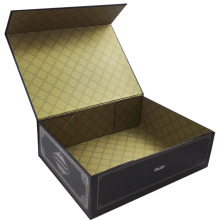 Specialty paper folding box with magnet
