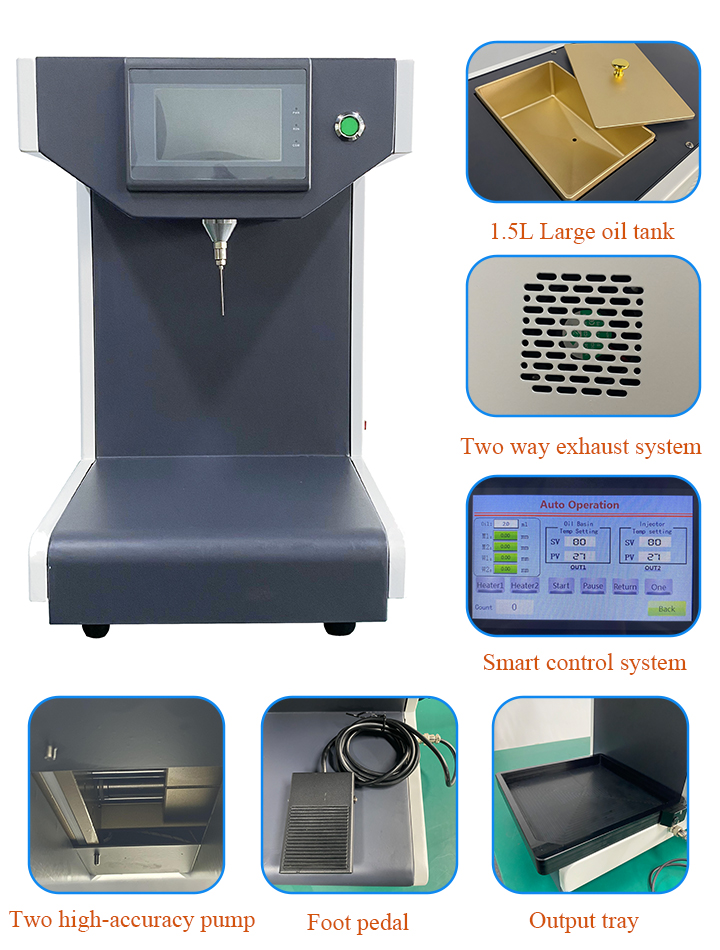 semi-automatic cbd oil cartridge filling machine