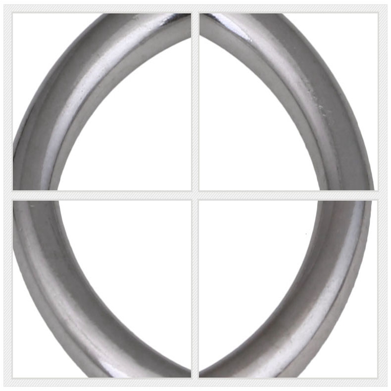 1PCS 304 stainless steel seamless circular hoisting ring solid seamless steel ring hammock yoga link