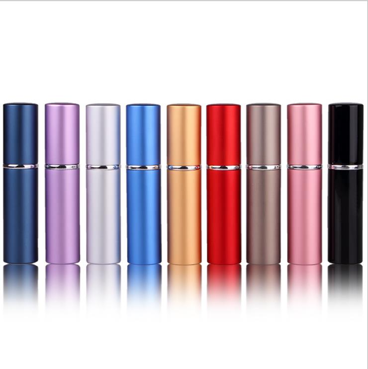 12pcs 6ml Portable Mini Refillable Perfume Scent Aftershave Atomizer Empty Spray Bottle with 2 Funnel Filler for Travel Purse