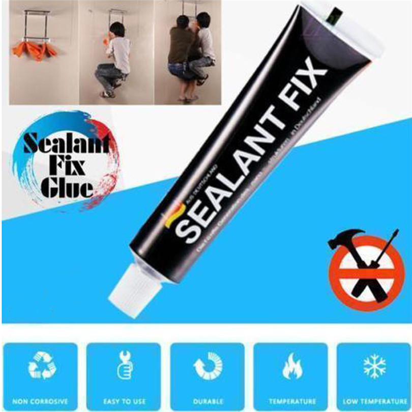 1Pcs 6g Sealant Fix Glass Glue Polymer Metal Adhesive Sealant Fix Waterproof Quick Drying Universal Glue Polymer #4J10