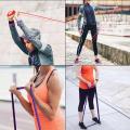 Resistance Band 2080 mm Exercise Elastic Band Workout Ruber Loop Strength Pilates Fitness Equipment Training Expander Unisex
