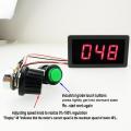 6V/12V/24V DC 5A PWM Motor Speed Controller CCM5D Digital Display LED Variable Speed Regulator