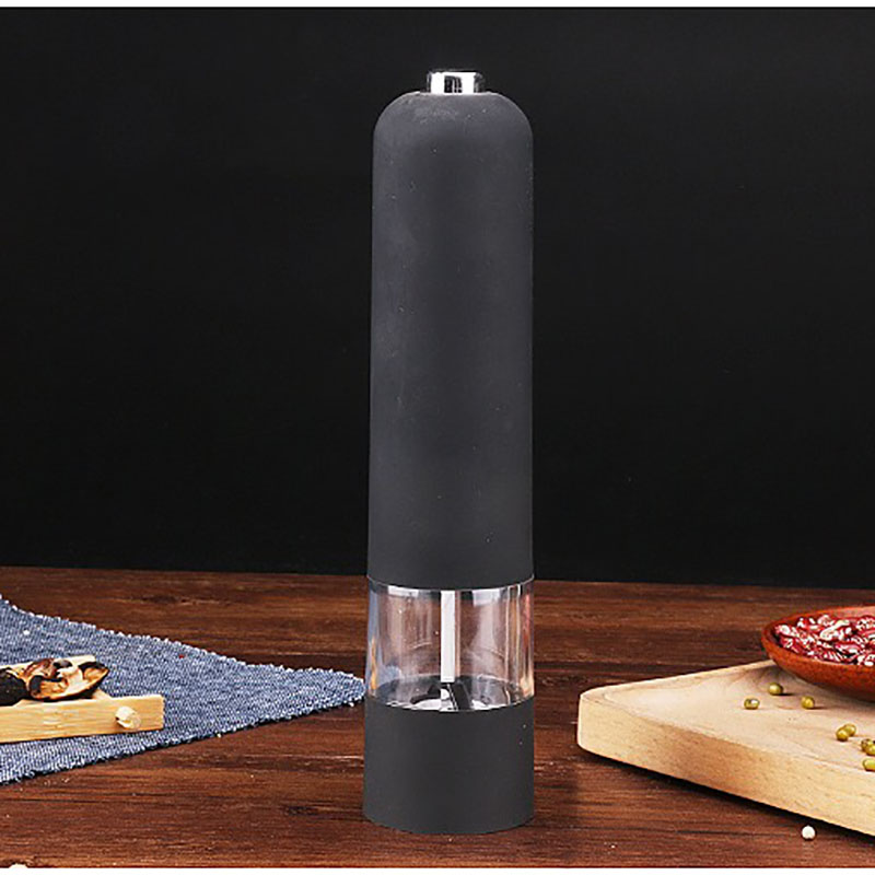 ABS Electric Flour Mill Pepper Grinder Spice Grain Ceramic Movement LED Light Grain Mills Kitchen 5COLOR Cooking Tools