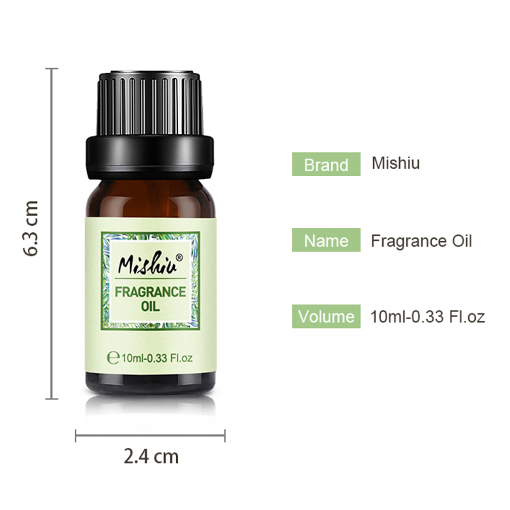 Mishiu 10ML Gardenia Fragrance Oil Aromatherapy Fragrance Essential Oil Forrester Patchouli Eucalyptus Ylang Relax Diffuser