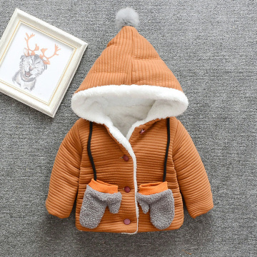 LZH 2020 New Autumn Children Outerwear Coat Casual Thicken Hooded Cotton Jacket For Baby Boys Winter Clothes Infant Boys Jacket