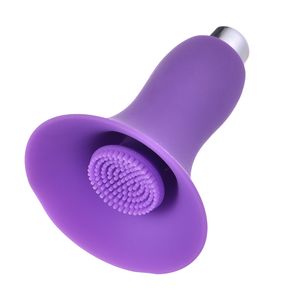 Female Breast Nipple Massager Vibrator Clitoris Stimulator Brush Silicone Breast-Fed Sex Toys for Women