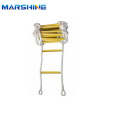 Portable Climbing Folding Rope Ladder with Steel Hook