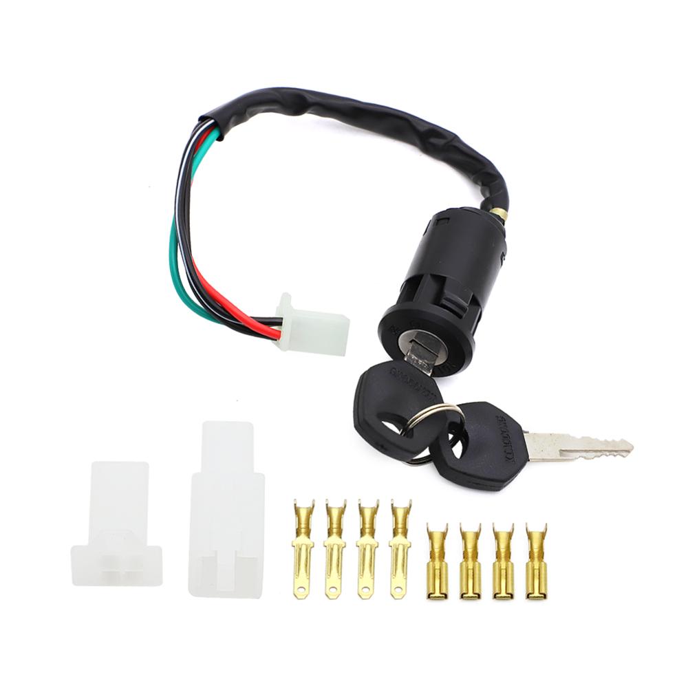Ignition Switch Key 4 Wires For Honda Urban Express 50 Express 50 II NC50 NA50 PA50 ZJ-125 Motorcycle Motorbike Craft Assembly