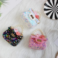 Children's Mini Handbags Tote Cute Girls Princess Messenger Bag Little Girl Small Coin Wallet Pouch Kids Party Pearl Purse