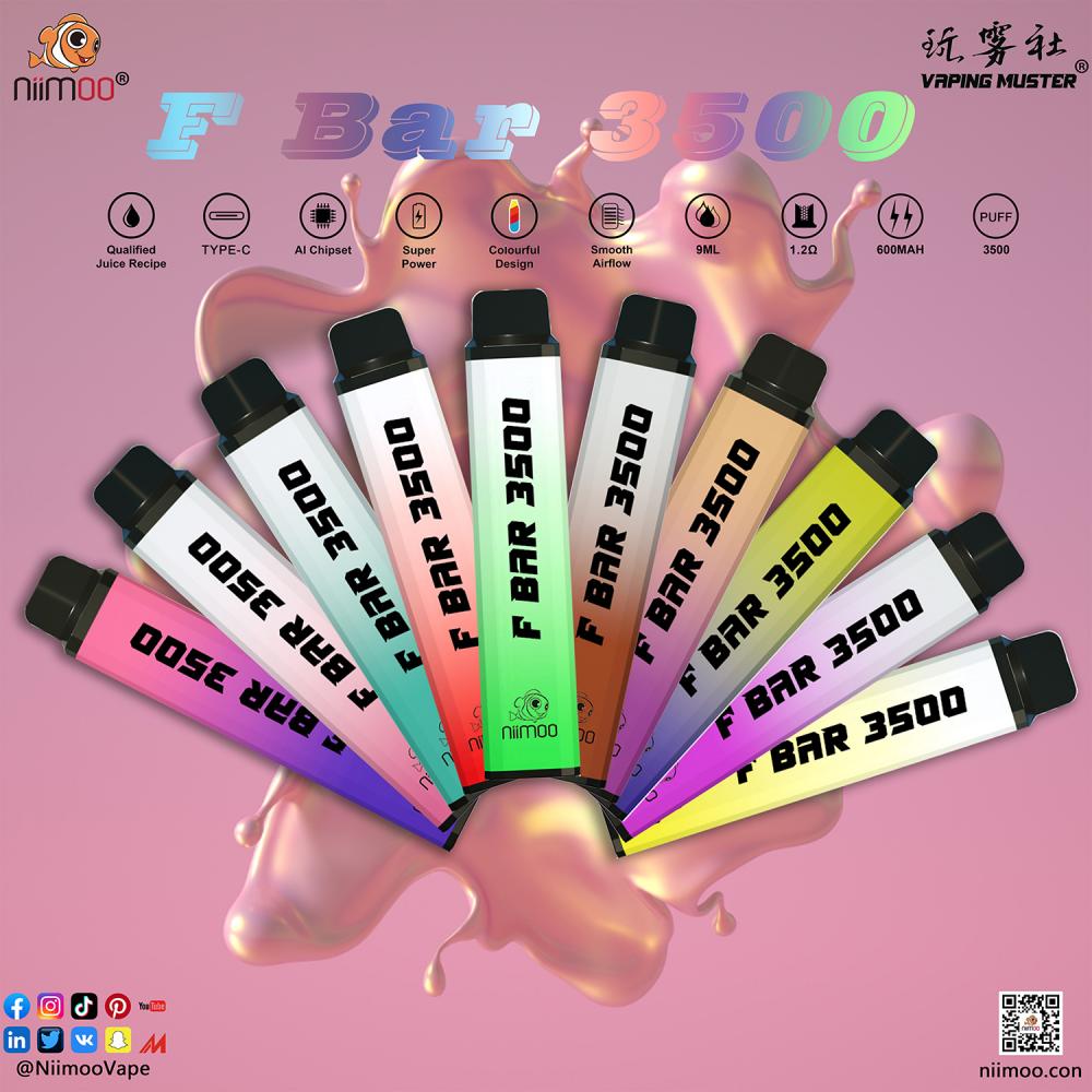 F Bar Vape 3500 Puffs