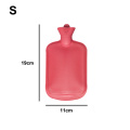 Hot Water Bottle Thick High Density Rubber Bag Hand Warming Water Bottles Winter Hot Water Bags Bottle Random Color 6A0128