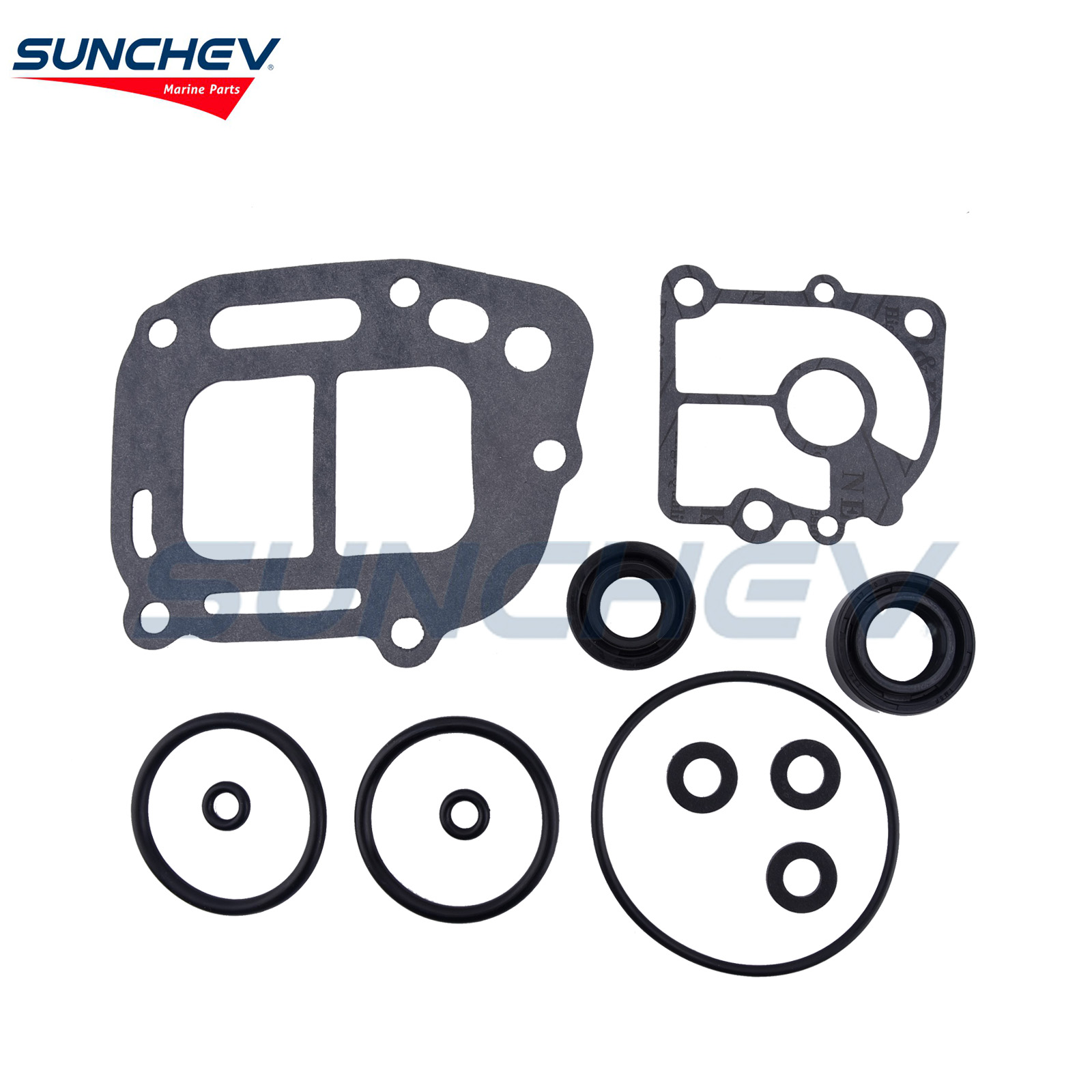 398-87321-2 Lower Unit Gasket Kit For Tohatsu 15Hp 2-Stroke